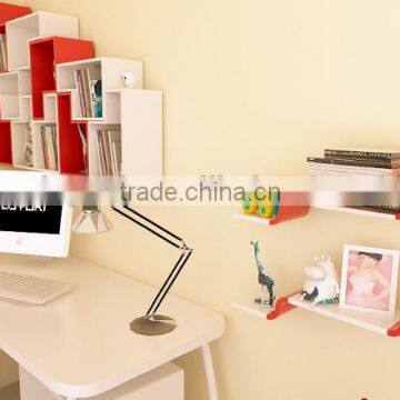 7 Shape Wooden Cube Kids Book Shelf Wall Cube Decorative Shelves photo-6