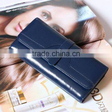 Genuine Cowhide Leather Women Wallet photo-2
