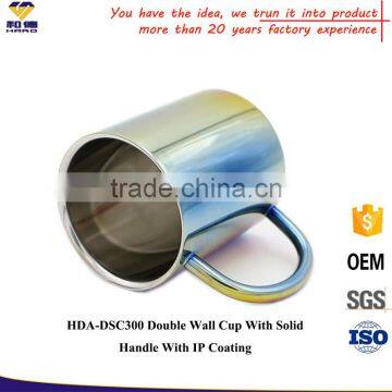 Double Wall Rainbow Color Stainless Steel Cup photo-2