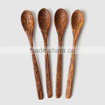 Natural Coconut Wood Spoon, Coco Wood Ladle, Coco Wood Condiment Spoon photo-3