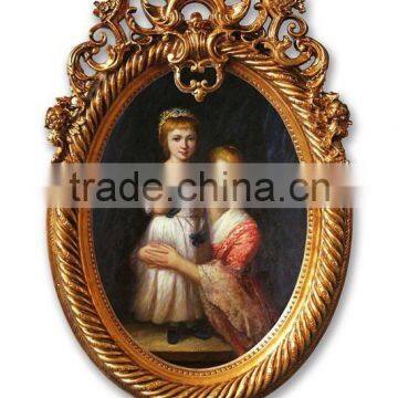 FA-053G-01 Leading Vintage Frames Oil Painting for Wall Decor photo-2
