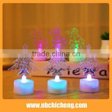 Christmas Plastic Mini Color Changing Gift Light photo-3