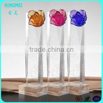 Wholesale Hands Shape Crystal Trophy, Crystal Glass Award, Crystal Sports Trophy photo-4
