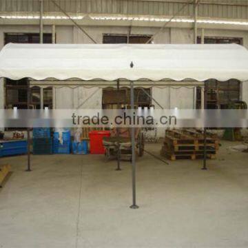 Outdoor flexible BBQ metal gazebo