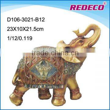 Customized polyresin animal elephant figurine