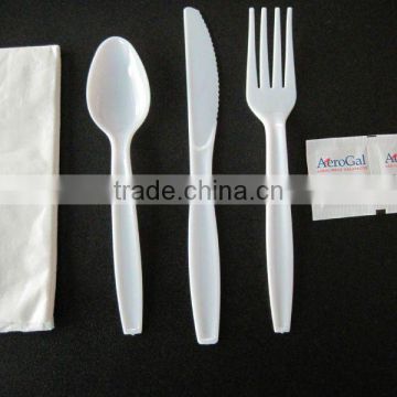 inflight plastic cutlery pack