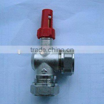 UK market automatic brass bypass valve