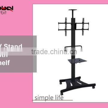 New Design Modern Metal TV Bracket, Adjustable Movable TV Cart Stand photo-4