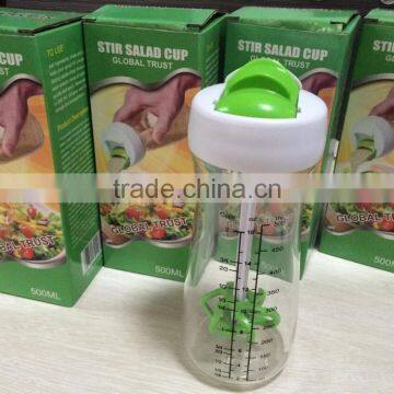 Wholesale FDA Standard Plastic Salad Tools Salad Dressing Mixer photo-4