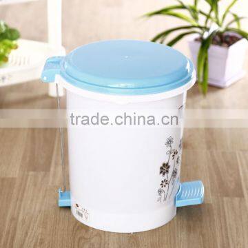 Factory Cheap Top Qualitry PP Material Multifunctional Foot Pedal Trash Bin photo-2