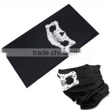 Cheap Cycling Black Skull Bandanas Mask