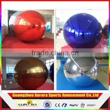 Giant Inflatable Disco Mirror Ball Inflation Silver Mirror Balloons