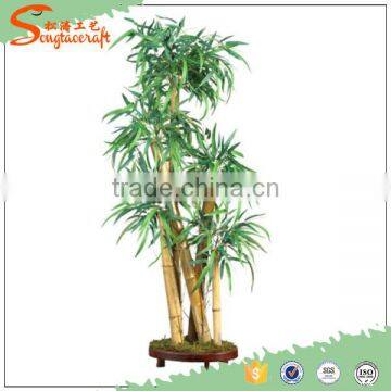 2016 New sale Artificial bonsai leaves green artificial bamboo tree tall songtao bamboo