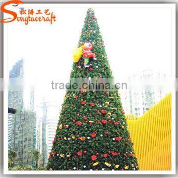 Wholesale Artificial Umbrella Metal Frame Christmas Tree photo-5
