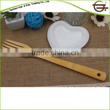 personalize customize kitchen fork , bamboo fruit fork