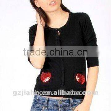 2012 hot selling newest fashion knited sweater for women