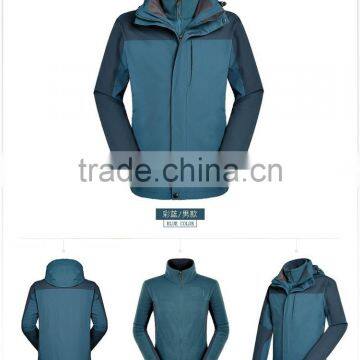 Wholesale outdoor jacket blue jacket men