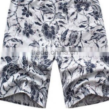 OEM Service for 100% polyester Men's Beach Shorts/ Printed shorts