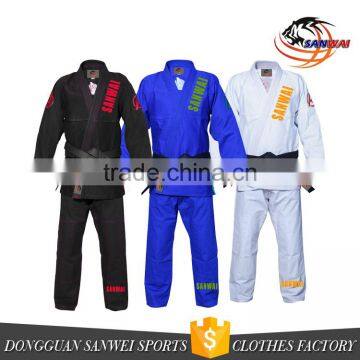 2017 New Style Wholesale Custom Jiu Jitsu gi With 100%cotton Fabric Bjj gi photo-2