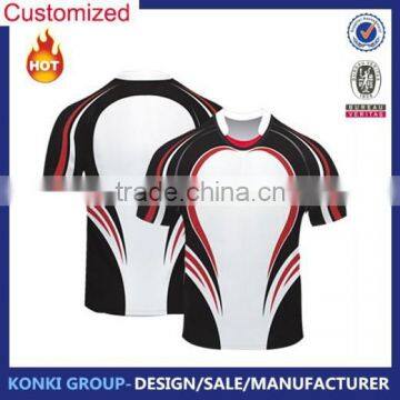 Wholesale Top Custom Cheap 100% Polyester Sublimation Sportwear Pattern Football Men T Shirt photo-2