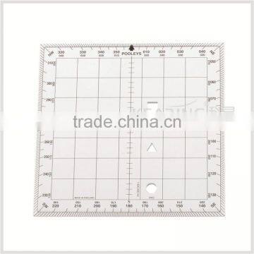 kearing brand #KPP-2 Rigid Aviation Square Set,navigation tool for pilot