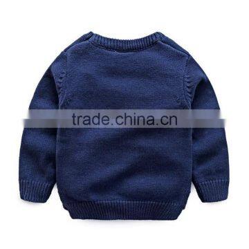Children Boys Ice Cream Cotton Sweater Long Sleeve and O-neck for Winter photo-2