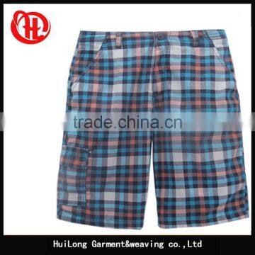 Men's Cheap Short Pants Stocklots Plaid Printed Shorts photo-5