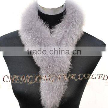 CX-S-84B Good Quality Fox Fur Scarf / Fashion Fox Fur Cheap Scarf For Warming Or Beautiful photo-2