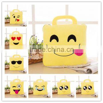 2016 Hot Wholesale Travel Emoji Throw Cushion Baby Pillow photo-1