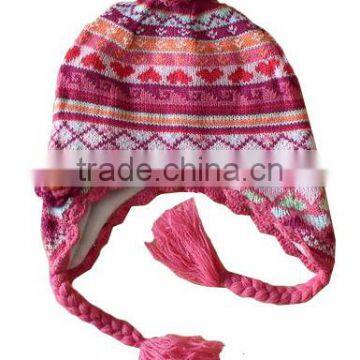 Fashion & Popular 100% Acrylic Knitted Winter Kids Hats photo-3