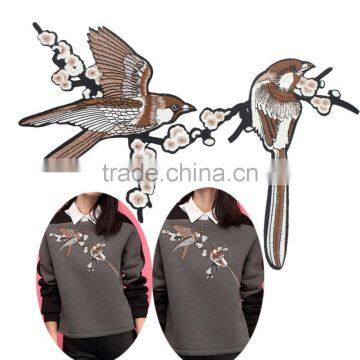 Lovely-2017-hot-Noble-font-b-Bird-b-font Sew Iron on Patch photo-2