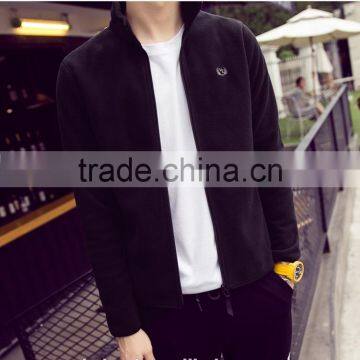 Good Quality Wholesale Customized Unisex Zipper Jacket Polar Fleece Winter Jacket 100% Polyester photo-2