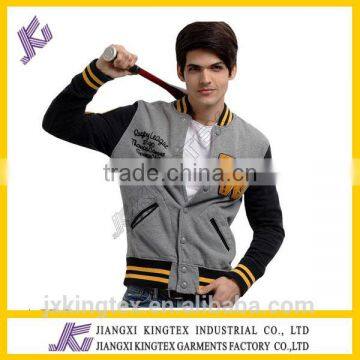 full zip sweater baseball jackets, latest design for baseball jackets, sport wholesale clothing baseball jackets