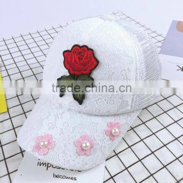 S60287B Hot Sale Girls 100% Cotton Kids Caps photo-3