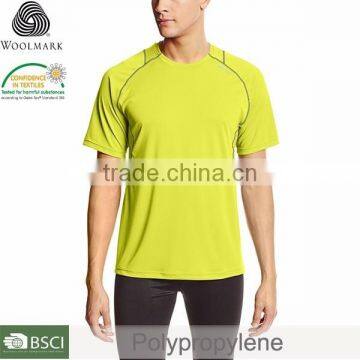 Mens sport shirt wholesale, merino wool china cheap t shirt