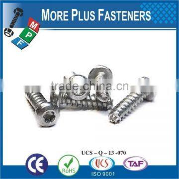 Made in Taiwan Plastite Thread Forming Screw