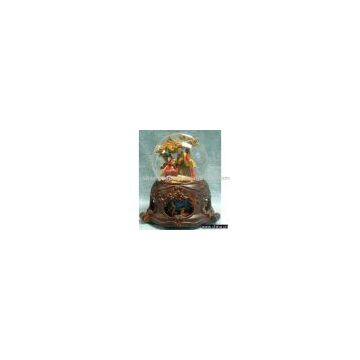 Sell 100mm Bottom Rotating & Musical Nativity Snow Globe