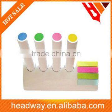 4 pcs highlighter pen set with sticky note