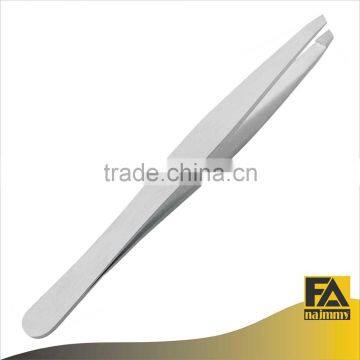 Straight Tip Eye Brow Tweezers Stainless Steel