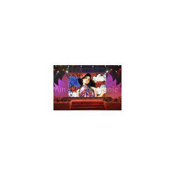 P10 Indoor Led Matrix Display Screen Video Wall Rental With Steel Frame