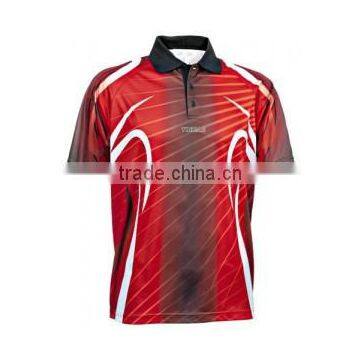 2015 Latest fashion 100% polyeser sublimation polo shirts