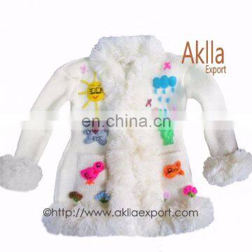 Peruvian children sweater MODEL COAT new 2017