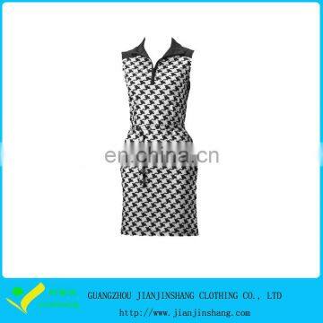 Printed Patterns Fitness Polyester Long Dress Golf Skirts Wholesale