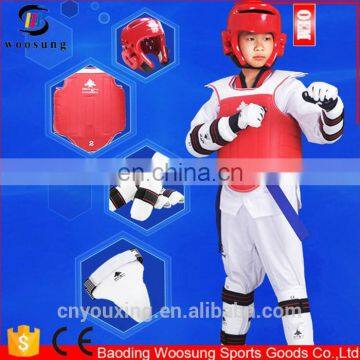 High quality PU taekwondo sparring gear set