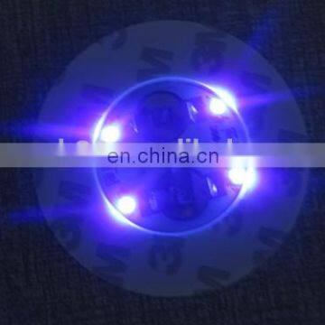Novelty Gift Special Custom Bottle Sticker Led UV Black Light Bar Drink Coasters photo-3