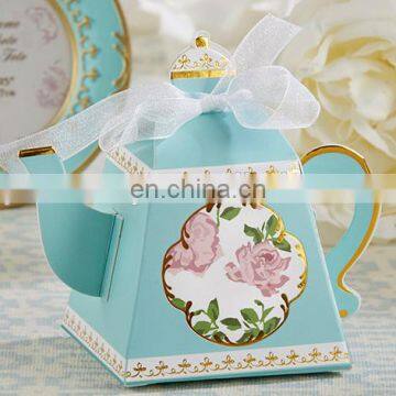 Unique Teapot Design Favor Gift Box Wholesale