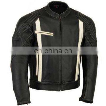 Motorbike Leather Jacket/ Stylish Real Leather Jacket For Men / Motorbike Leather Jacket