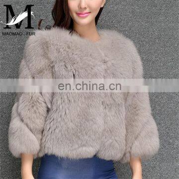 2016 New Factory Price High-Quality Cheap Fox Fur Coat Real Fur Winter Coat photo-3