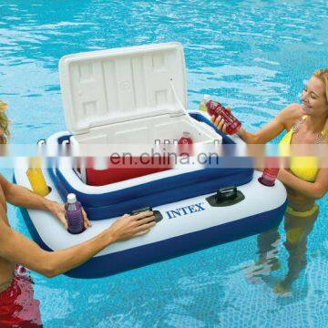 INFLATABLE FLOATING SWIMMING POOL BEVERAGE HOLDER COOLER