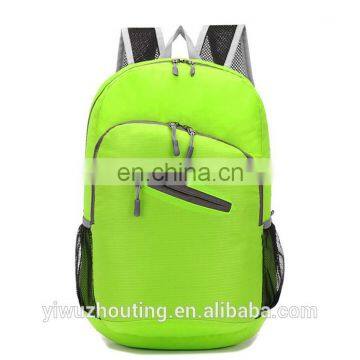 High quality travel light weight foldable backpack